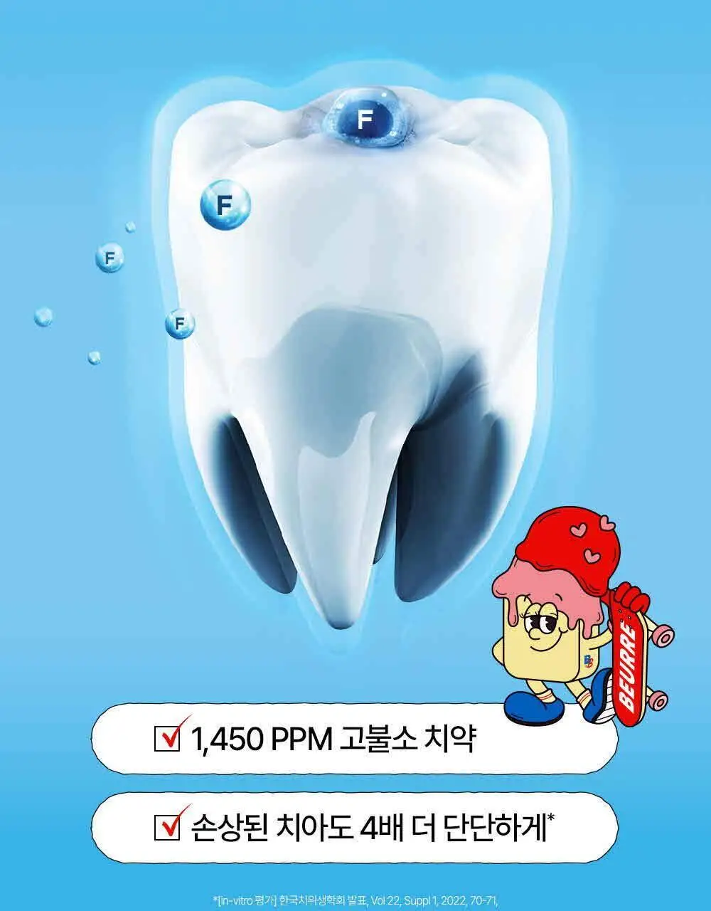 [고불소] 루치펠로X뵈르뵈르 치약 100g 더블 기획 3종 택1 (알럽쏘말차/오레몬지/카라멜댄스) 상세페이지 15